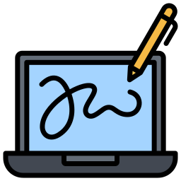 signature pad icon